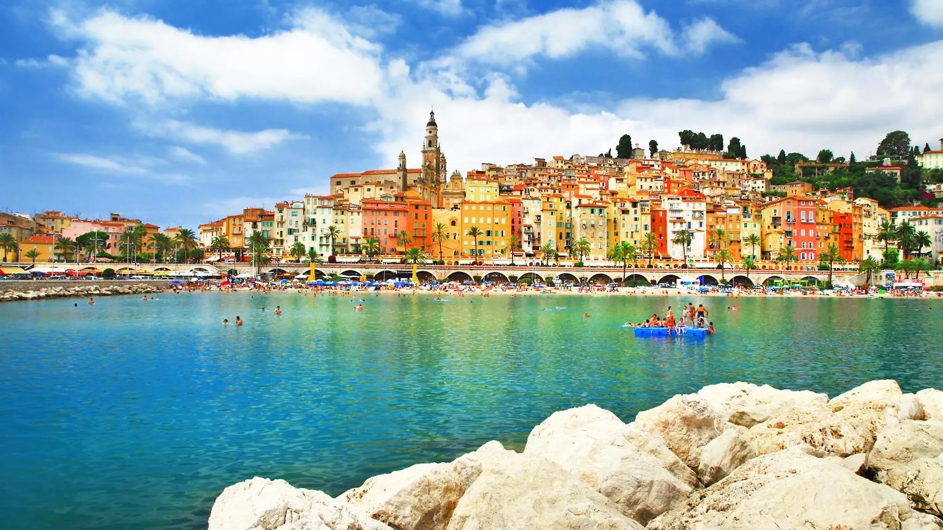 Royal Sunny Apt 200M From Beach - Happy Rentals Menton Apartment
